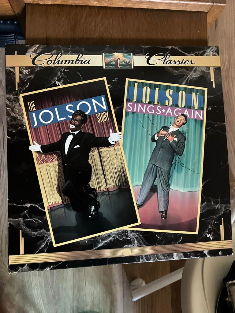 Laserdisc: The Jolson Story / Jolson Sings Again (Columbia), Alle leeftijden, Ophalen of Verzenden, Gebruikt