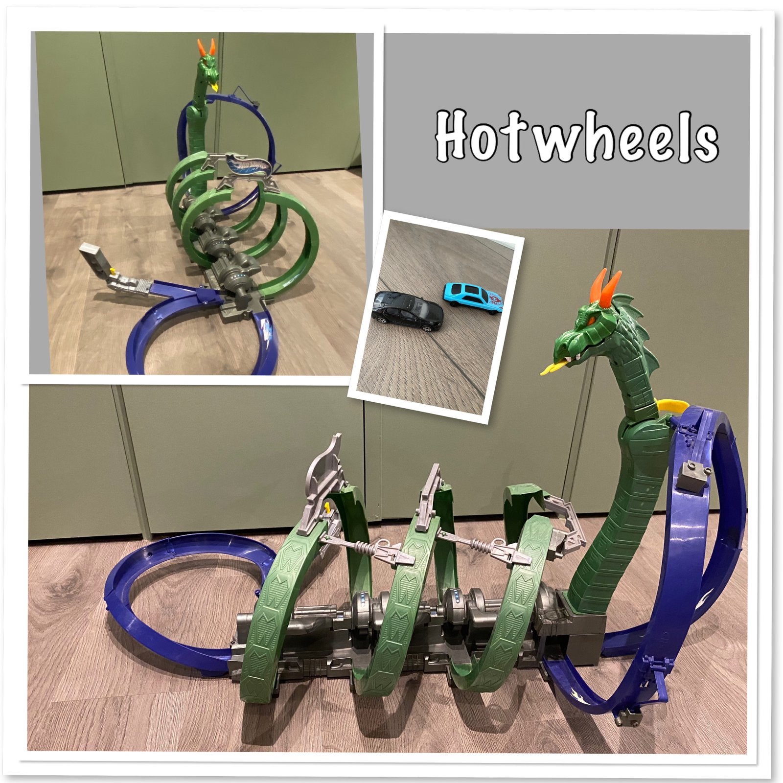 Hotwheels, Kinderen en Baby's, Speelgoed | Racebanen, Ophalen of Verzenden, Zo goed als nieuw, Handmatig, Hot Wheels