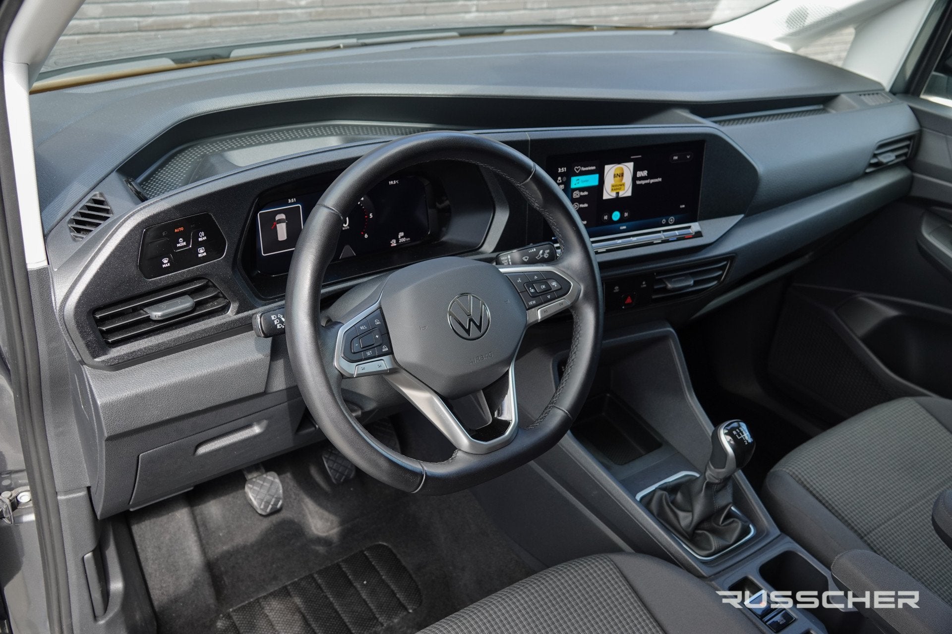 Volkswagen Caddy Cargo Maxi L2 | 2.0Tdi 102Pk | Style | Acht, Voorwielaandrijving, Stof, Gebruikt, Zwart