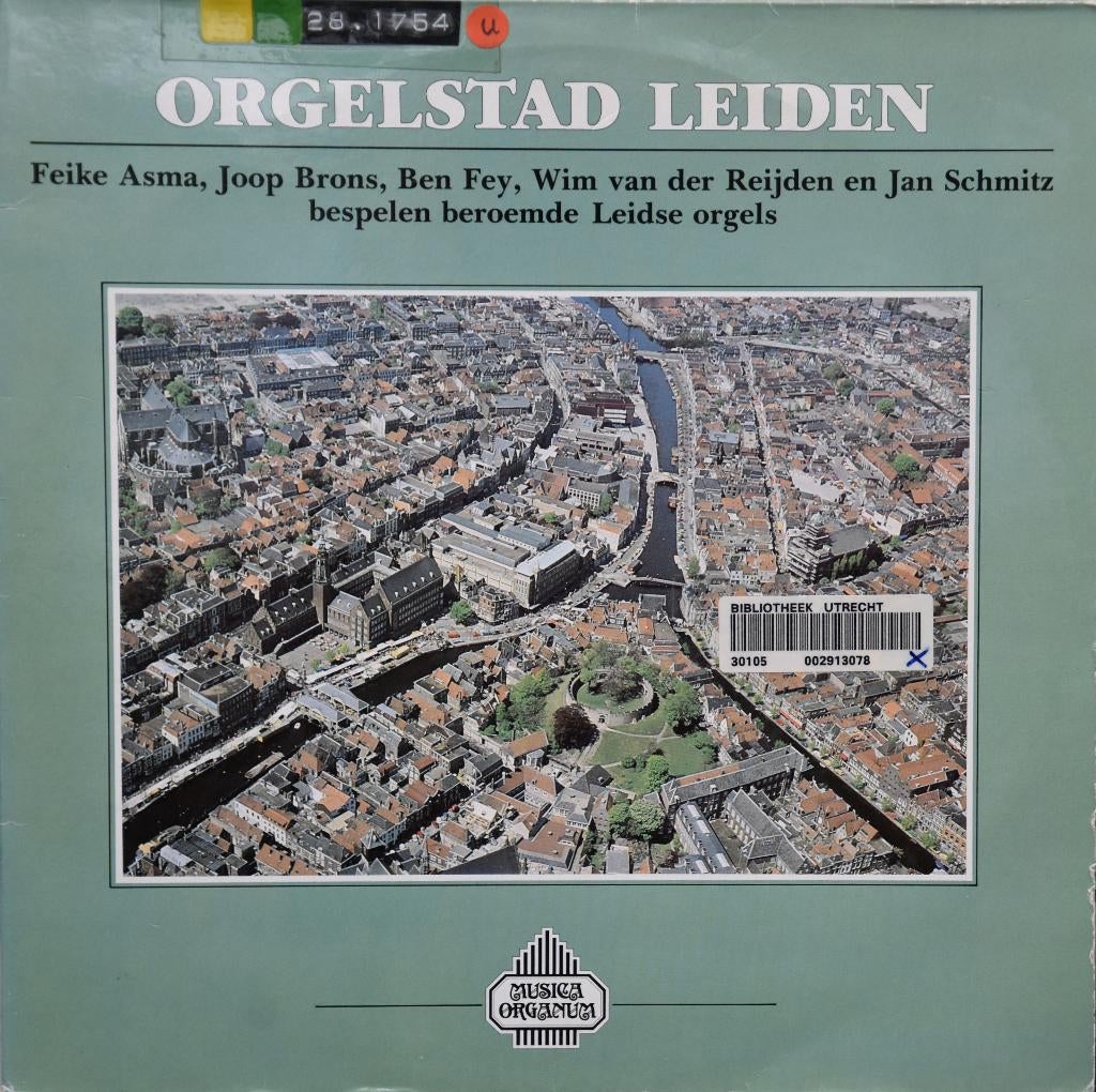 Orgelstad Leiden, Gebruikt, Overige typen, Ophalen of Verzenden, 12 inch