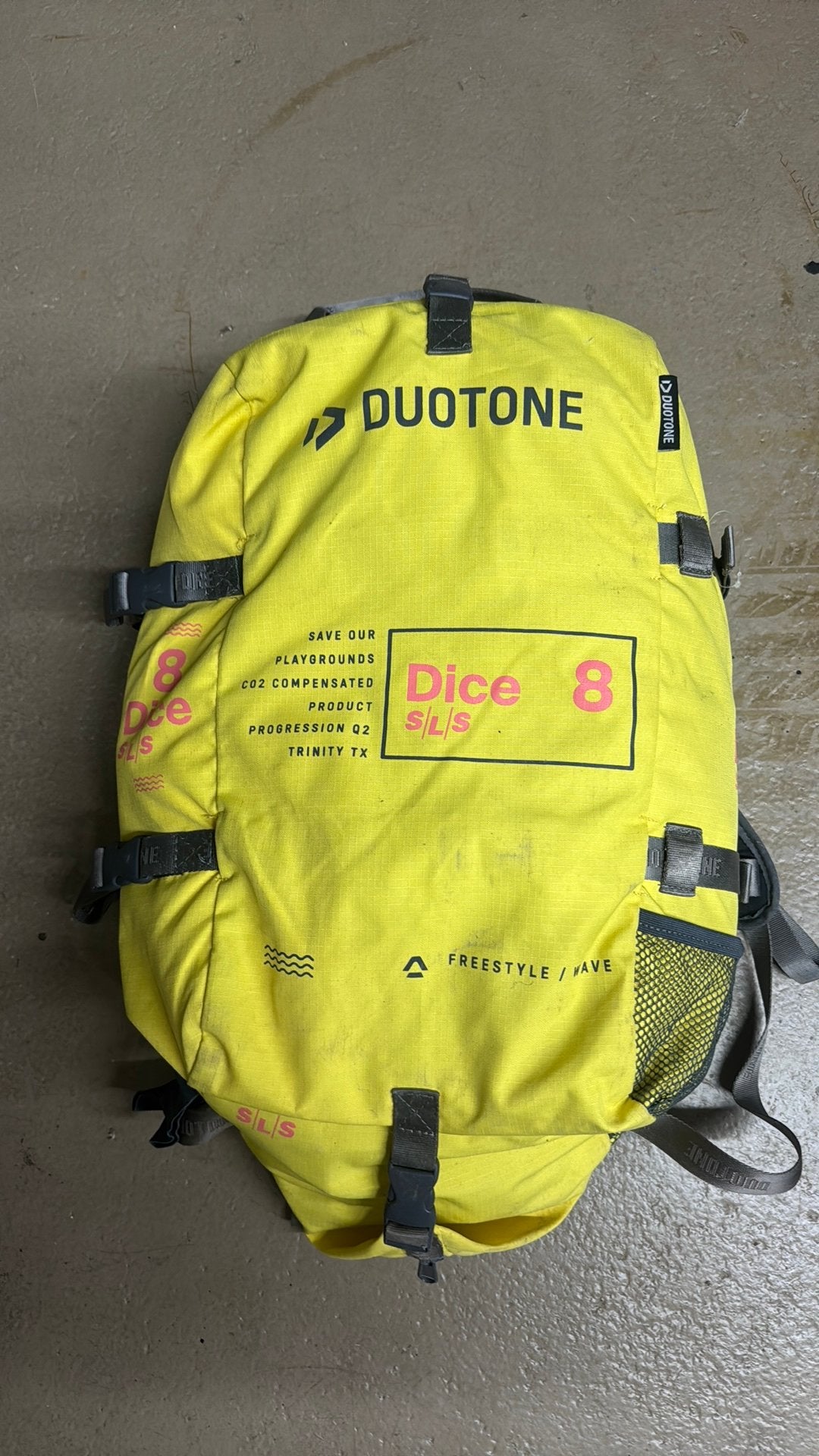 Duotone dice sls 8m, Ophalen of Verzenden, Zo goed als nieuw, Overige merken