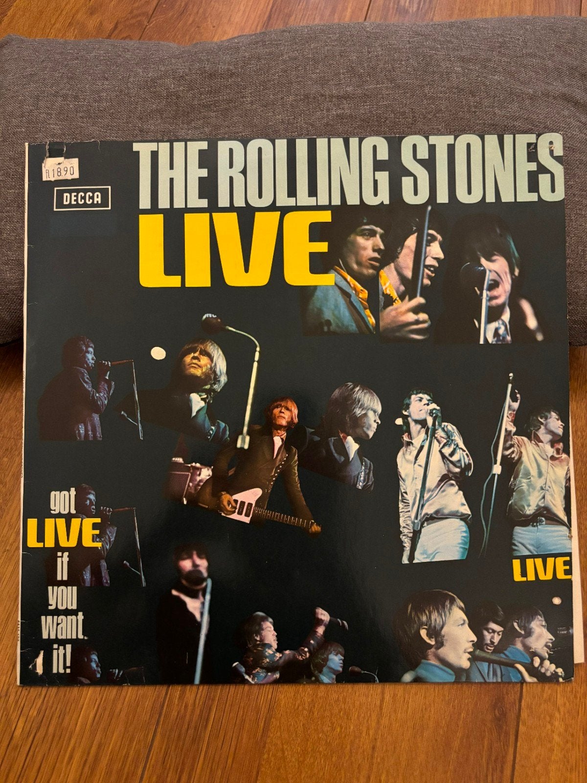 The Rolling Stones - Got Live If You Want It! (LP), LP, Rock, Gebruikt, Originele persing
