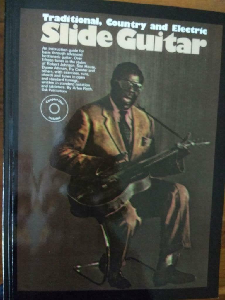 gitaar-Traditional,Country and Electric Slide Guitar+cd-top!, Gitaar, Overige genres, Les of Cursus, Ophalen of Verzenden