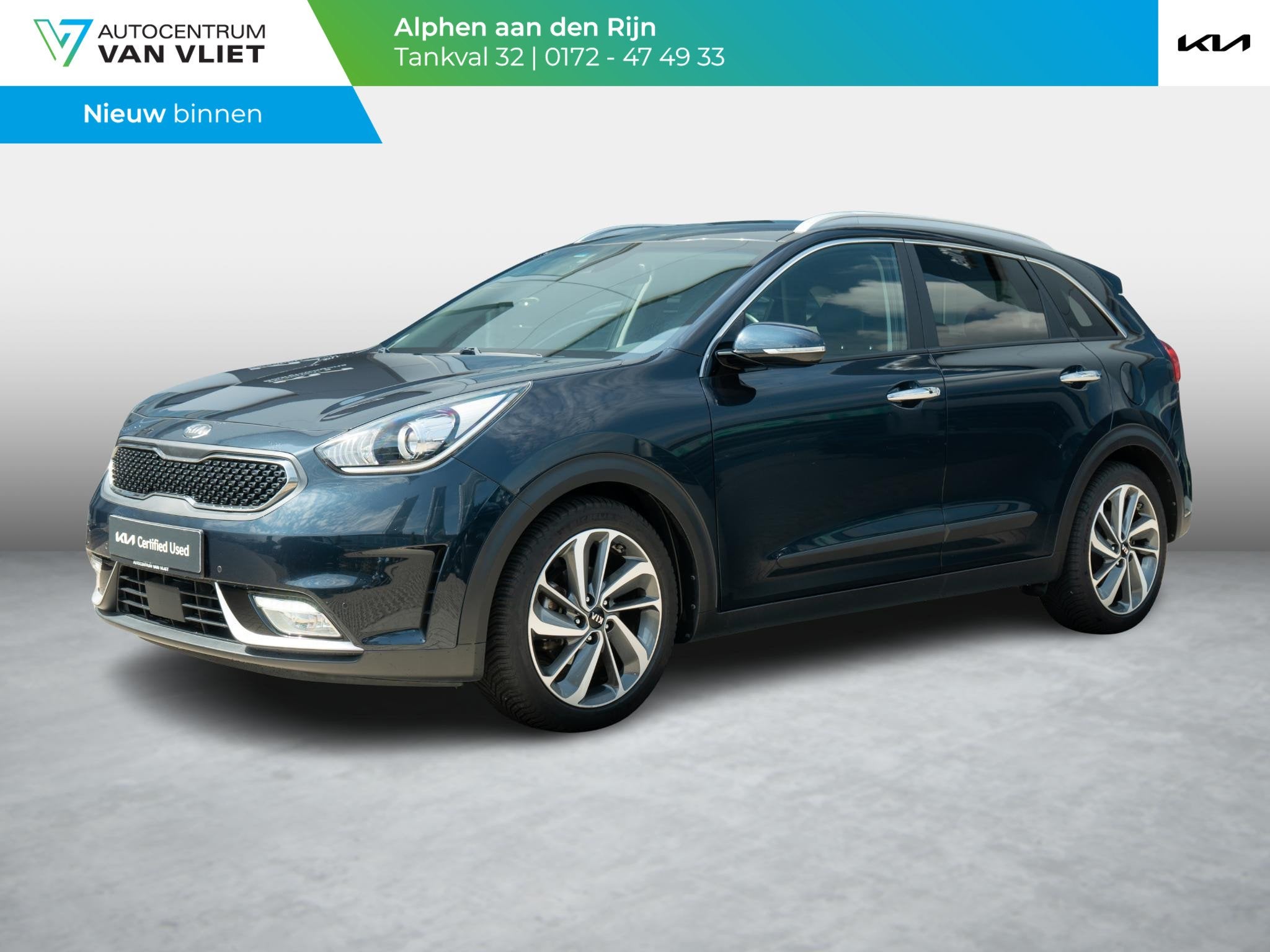 Kia Niro 1.6 GDi Hybrid ExecutiveLine | NEDERLANDS DEALER ON, Auto's, 12 maanden, Gebruikt, Euro 6, 23 km/l