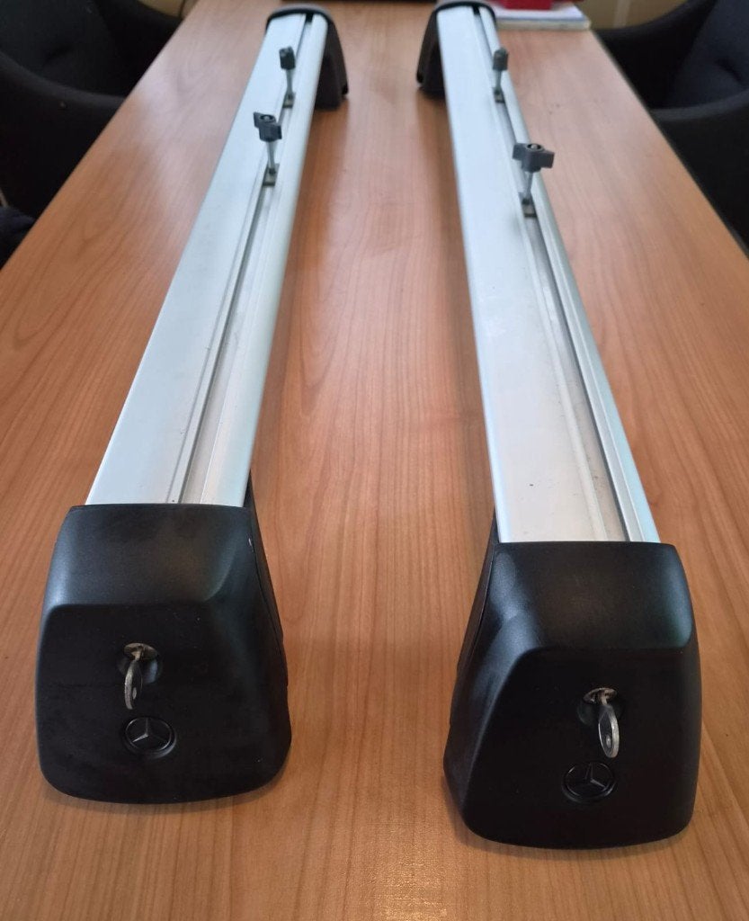 Te koop: dakdragers Mercedes-Benz C-klasse, Auto diversen, Ophalen, Zo goed als nieuw