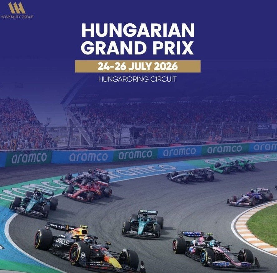F1 Weekendtickets GP van Hongarije 6x, Drie personen of meer