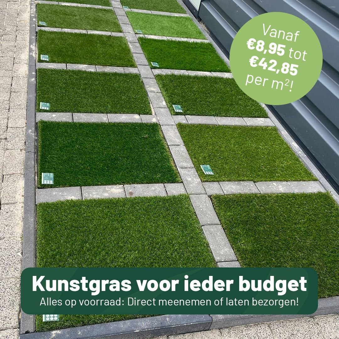 Kunstgras ACTIE SOORTEN OP VOORRAAD, Ophalen, Nieuw, 20 m² of meer, Kunstgras