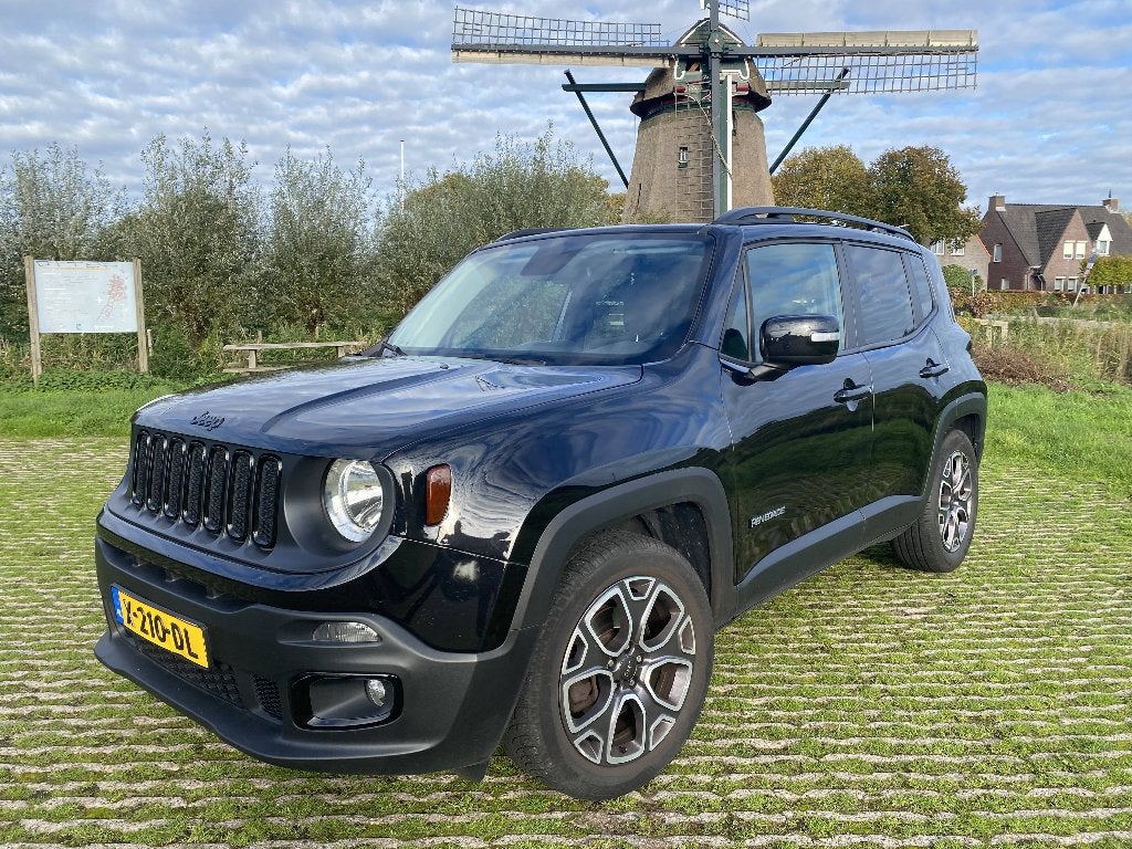 Jeep Renegade 1.6E Torque 81KW Pano 2018, Auto's, Voorwielaandrijving, Stof, 4 cilinders, Zwart