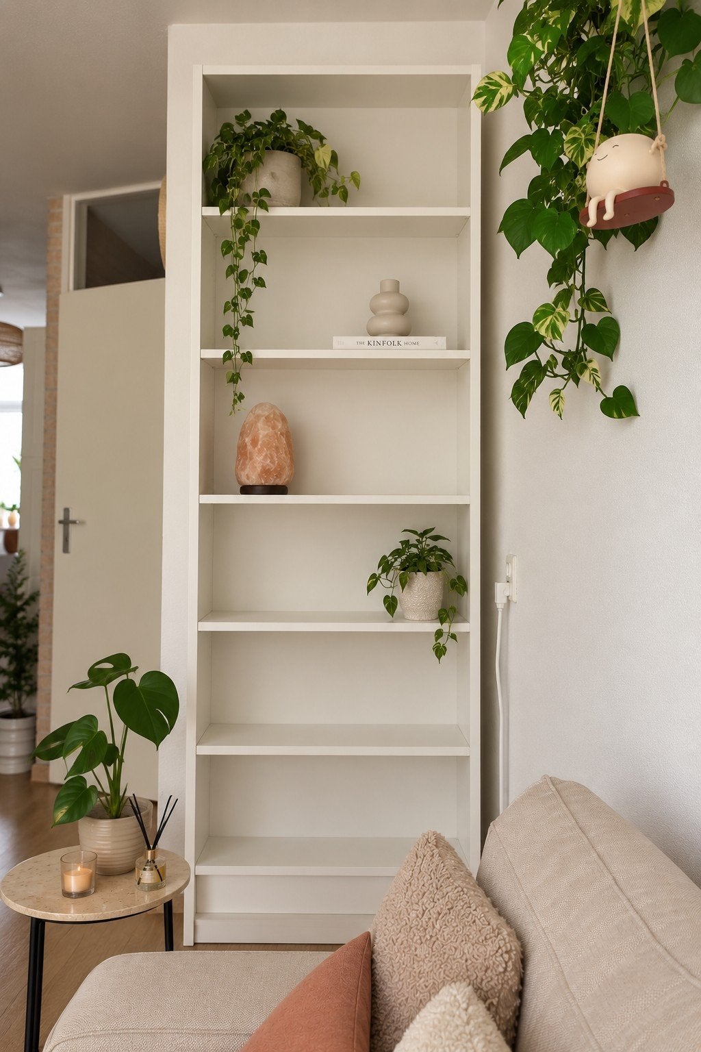 Billy boekenkast Ikea Wit, Ophalen, Gebruikt, 200 cm of meer, 50 tot 100 cm
