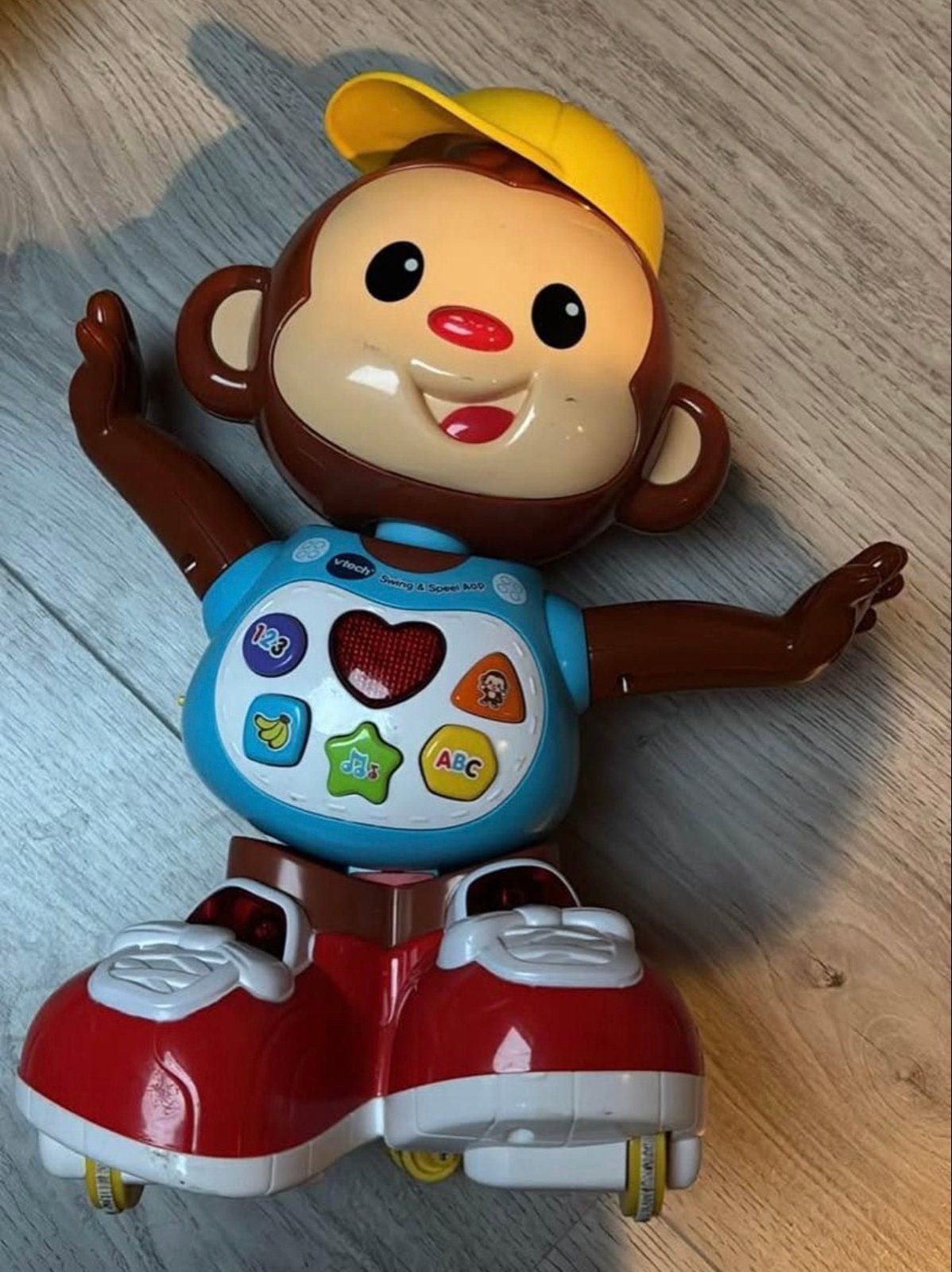 VTech Swing & Speel Aap - Interactief Speelgoed, Ophalen of Verzenden, Gebruikt, Overige typen, Met geluid