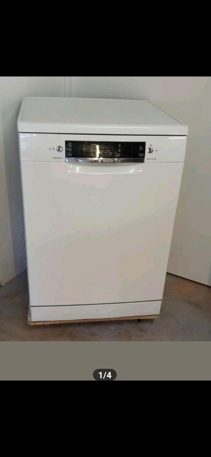 Bosch vaatwasser serie 4, Witgoed en Apparatuur, Ophalen of Verzenden, Zo goed als nieuw, Minder dan 85 cm