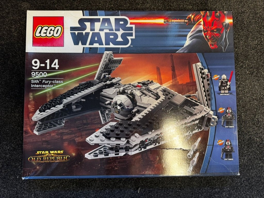 LEGO Star Wars 9500 – Sith Fury-class Interceptor, Compleet, Gebruikt, Star Wars, Lego