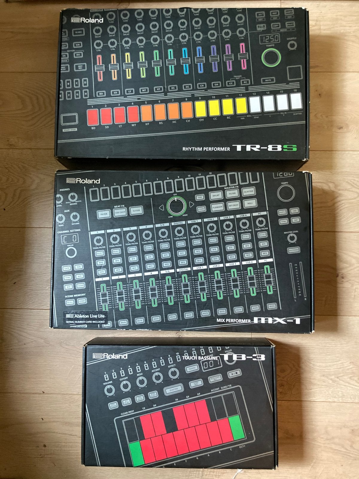 Roland Aira TR-8S TB-3 MX-1, Muziek en Instrumenten, Ophalen, Gebruikt, Roland