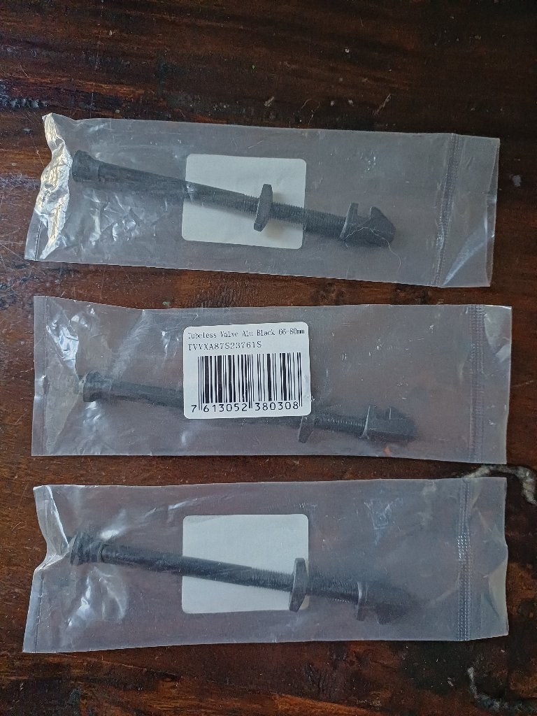 3 DT Swiss tubeless ventielen (velghoogte 62-80mm), Overige materialen, Overige typen, Racefiets, Ophalen of Verzenden