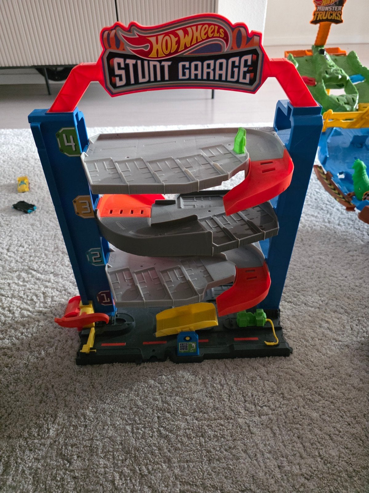 Hot Wheels Stunt Garage - Speelset, Ophalen of Verzenden, Zo goed als nieuw