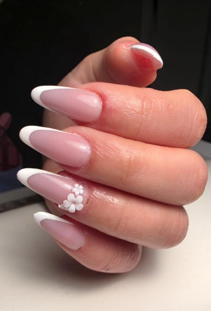 Gelnagels lengte L, Ophalen, Zo goed als nieuw, Wit, Handen en Nagels