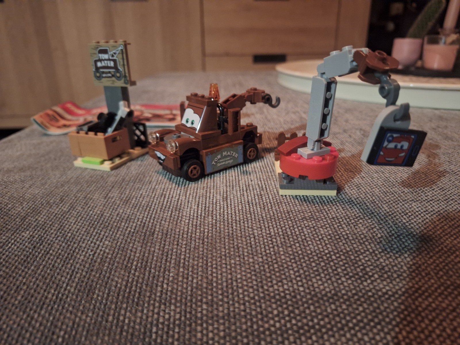 Lego Juniors Cars 3 Mater's Schrootplaats (10733), Inclusief instructies, Overige thema's, Lego, Ophalen of Verzenden