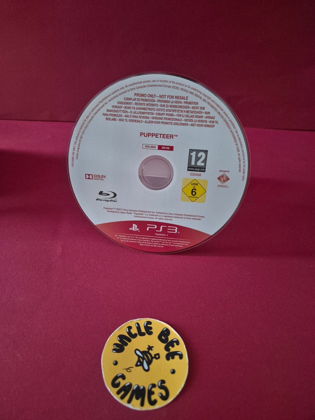 Puppeteer Promo Disc, Verzenden, Zo goed als nieuw, 10 Great Marlborough Street, London, W1F 7LP, United Kingdom, Platform