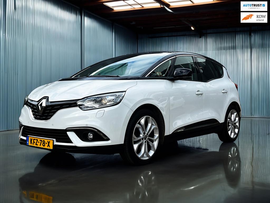 Renault SCENIC 1.3 TCe Limited Carplay_Navi_Cruise_Airco_PDC, Euro 6, 4 cilinders, Wit, Bedrijf