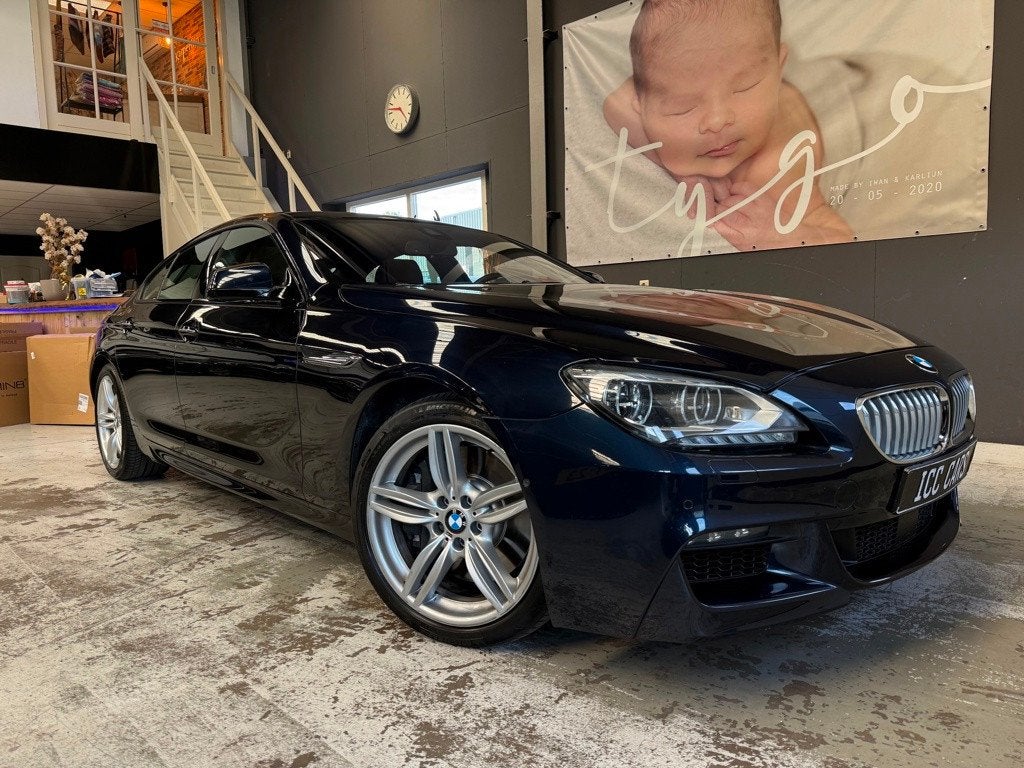 BMW 6-serie Gran Coupé 650xi High Executive, 8 cilinder!, p, Auto's, Automaat, 8 cilinders, 120 €/maand, 11 km/l