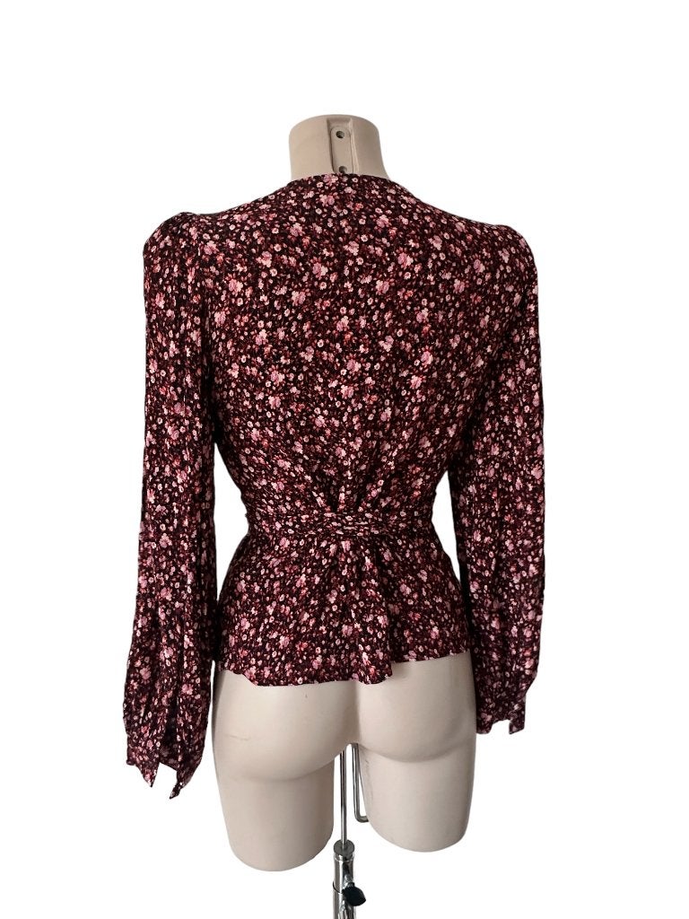 & Other Stories shirt lange mouw S, Ophalen of Verzenden, Zo goed als nieuw, Roze