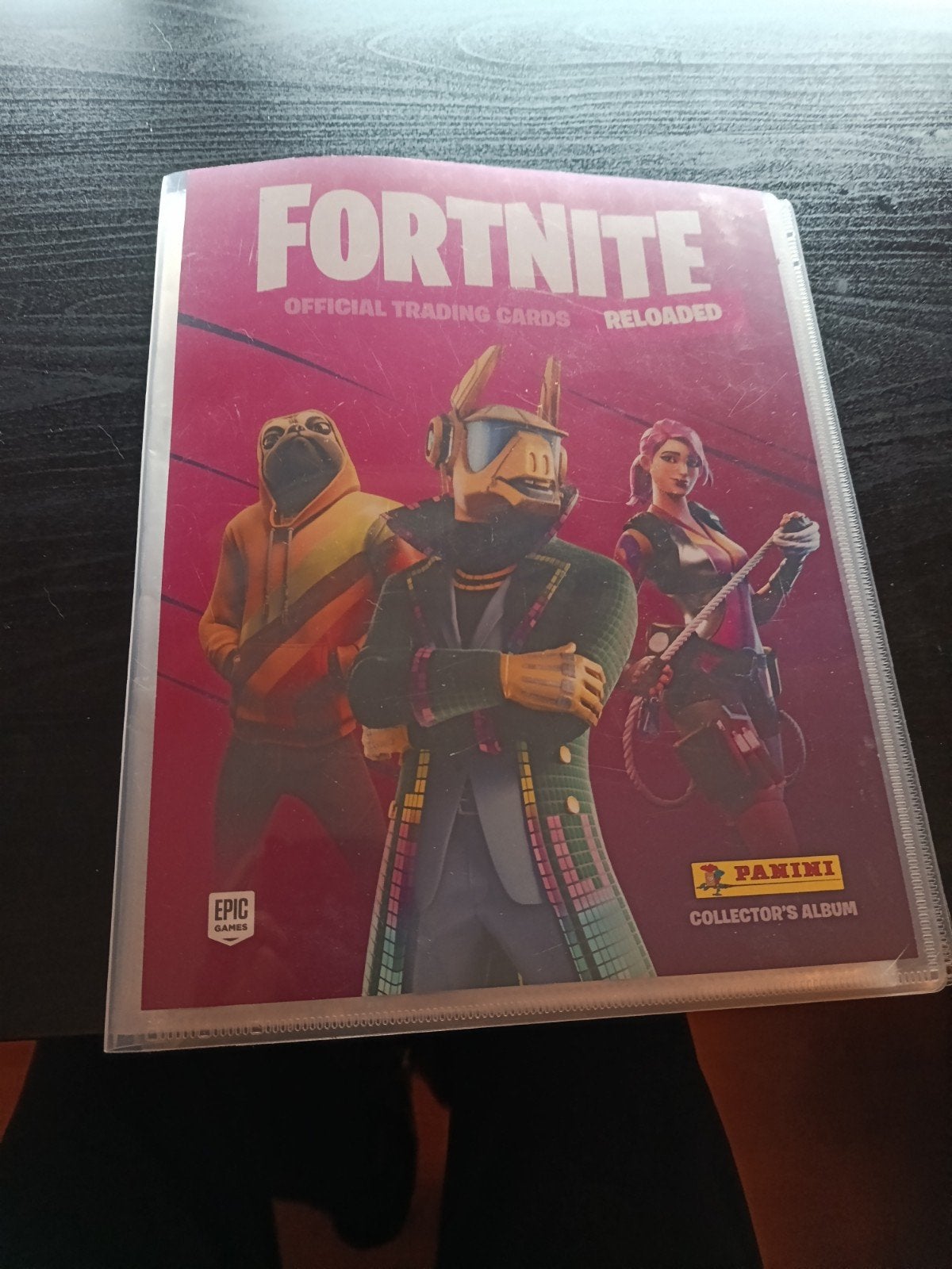 Panini Fortnite Reloaded Collector's Album+ 74 Trading Cards, Ophalen of Verzenden, Nieuw