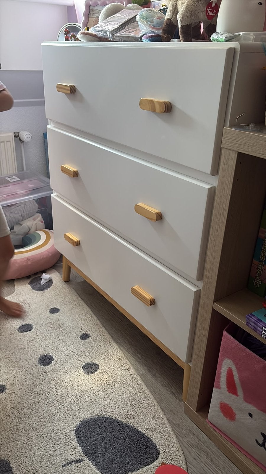 Kast Sklum - Zo goed als nieuw, Huis en Inrichting, Kasten | Ladekasten, Ophalen, 50 tot 100 cm, Zo goed als nieuw, 3 of 4 laden
