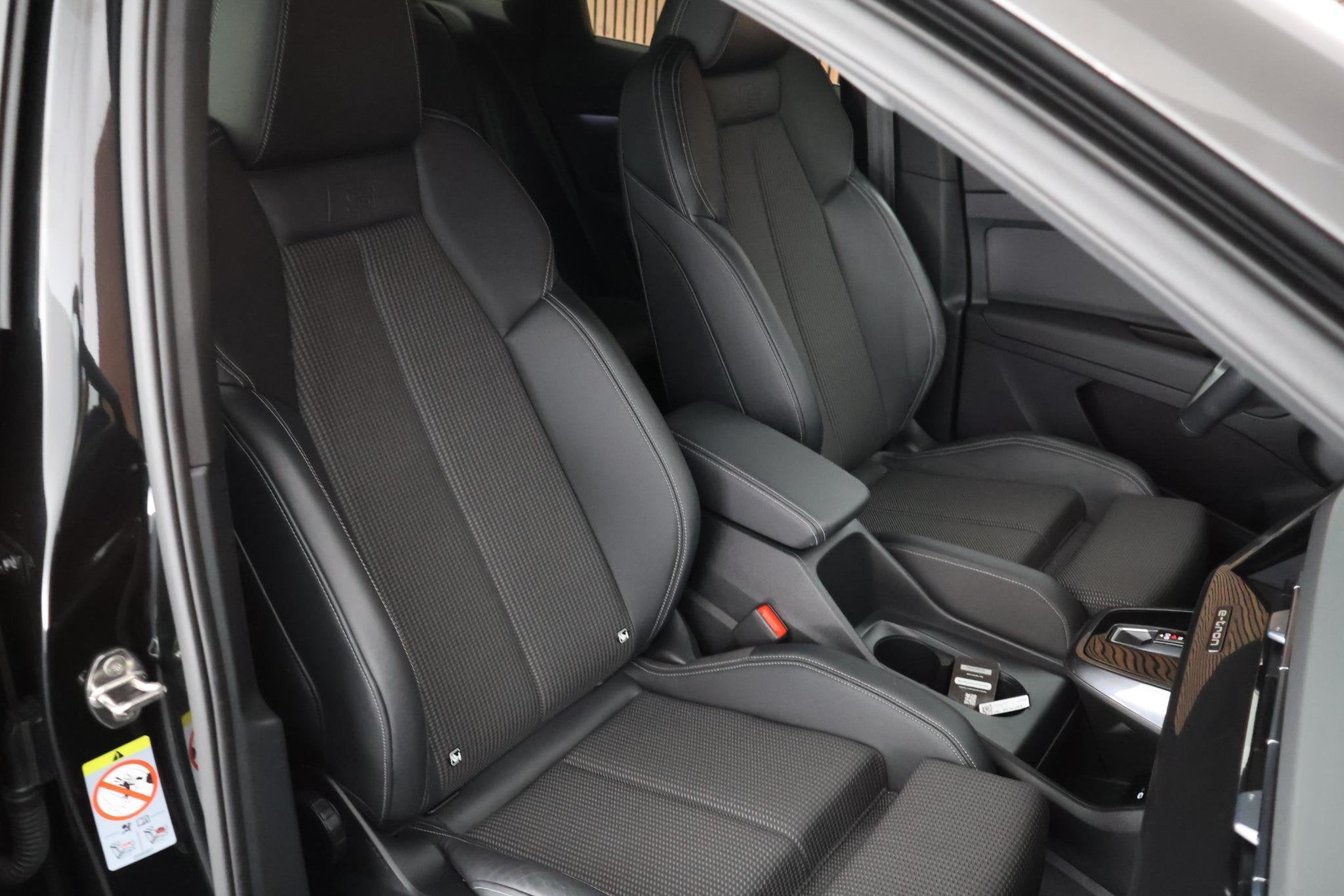 Audi Q4 Sportback e-tron 40 204pk S Edition 77 kWh SOH 91% S, Automaat, Achterwielaandrijving, Gebruikt, Zwart