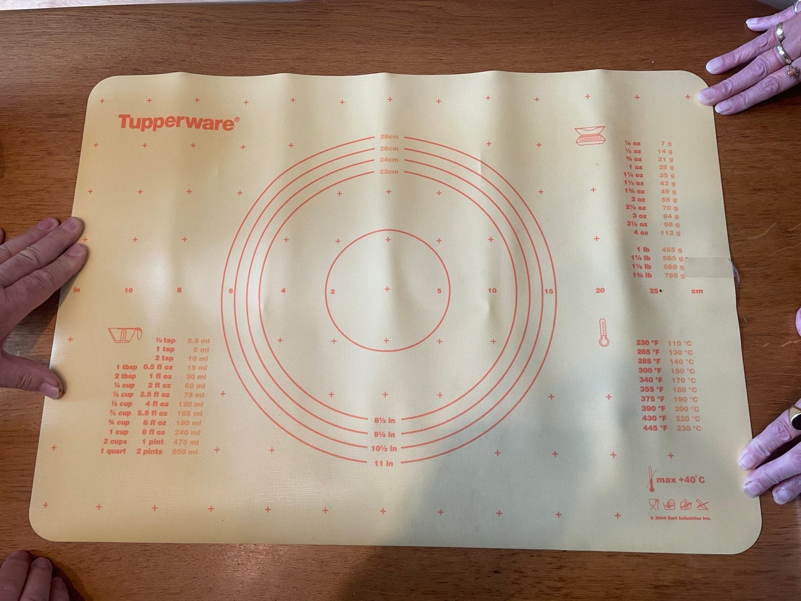 Nieuwe Tupperware Bakmat 64x46cm - Perfect voor Bakken, Ophalen of Verzenden, Nieuw, Overige kleuren, Overige typen