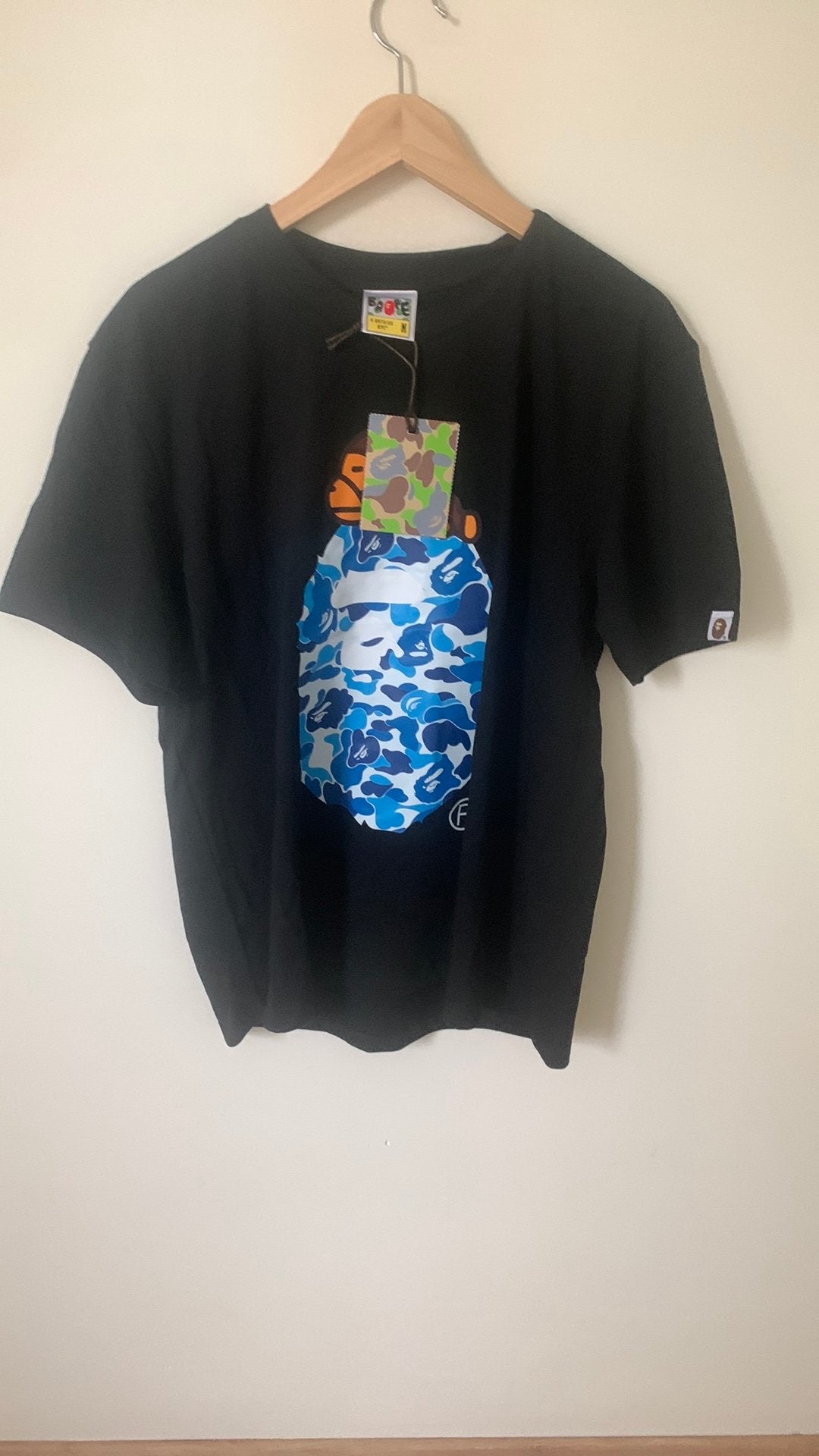 Bape T-shirt!, Zwart, Nieuw, A bathing ape, Verzenden