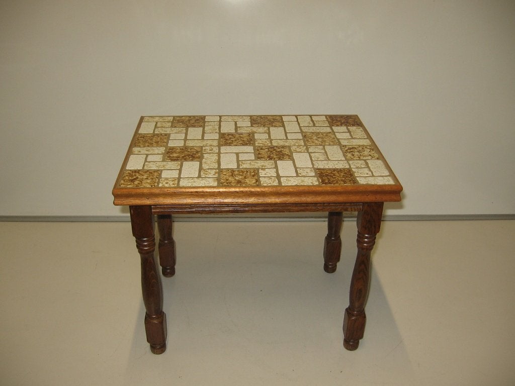 Bijzettafeltje Mozaiek, Ophalen, Minder dan 45 cm, Minder dan 55 cm, Gebruikt