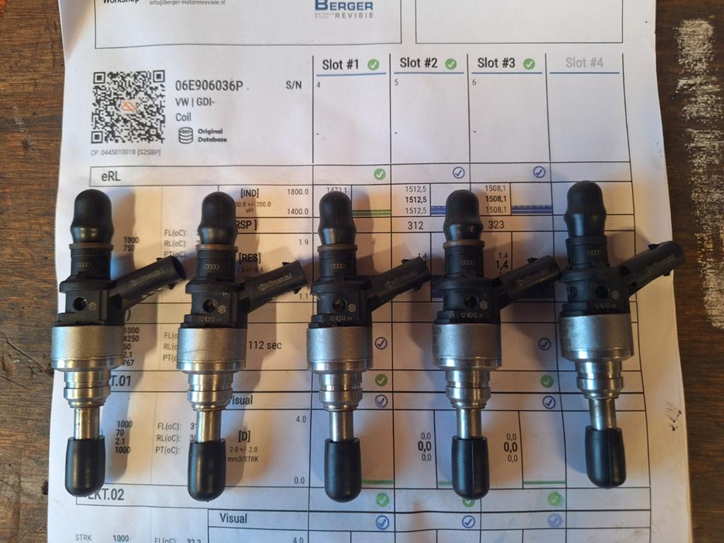 Injector verstuiver 06E906036P 3.0 TFSI Audi VW getest, Ophalen of Verzenden, Gebruikt, Audi