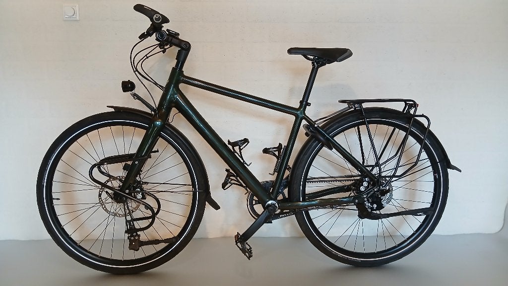 Trekkingfiets Jan Jansen rohnin, Gebruikt, Versnellingen, 49 tot 53 cm, Schijfrem