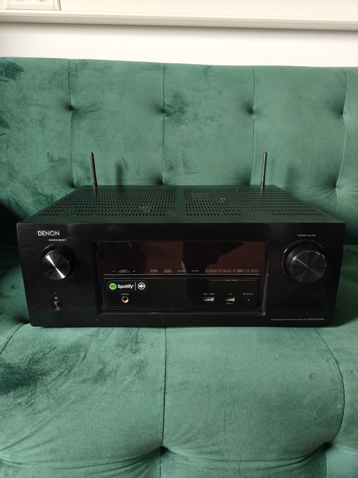 Denon AVR-X3100W AV Receiver - Nette staat, werkt perfect, Ophalen, Gebruikt, Denon, 120 watt of meer