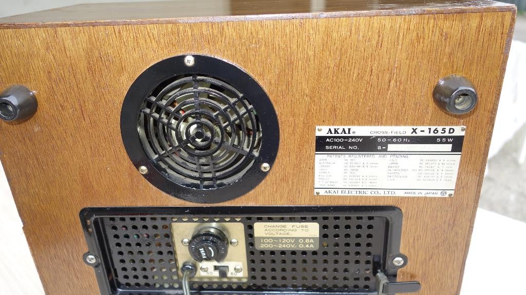 Akai X165D, Audio, Tv en Foto, Bandrecorders, Ophalen of Verzenden, Bandrecorder