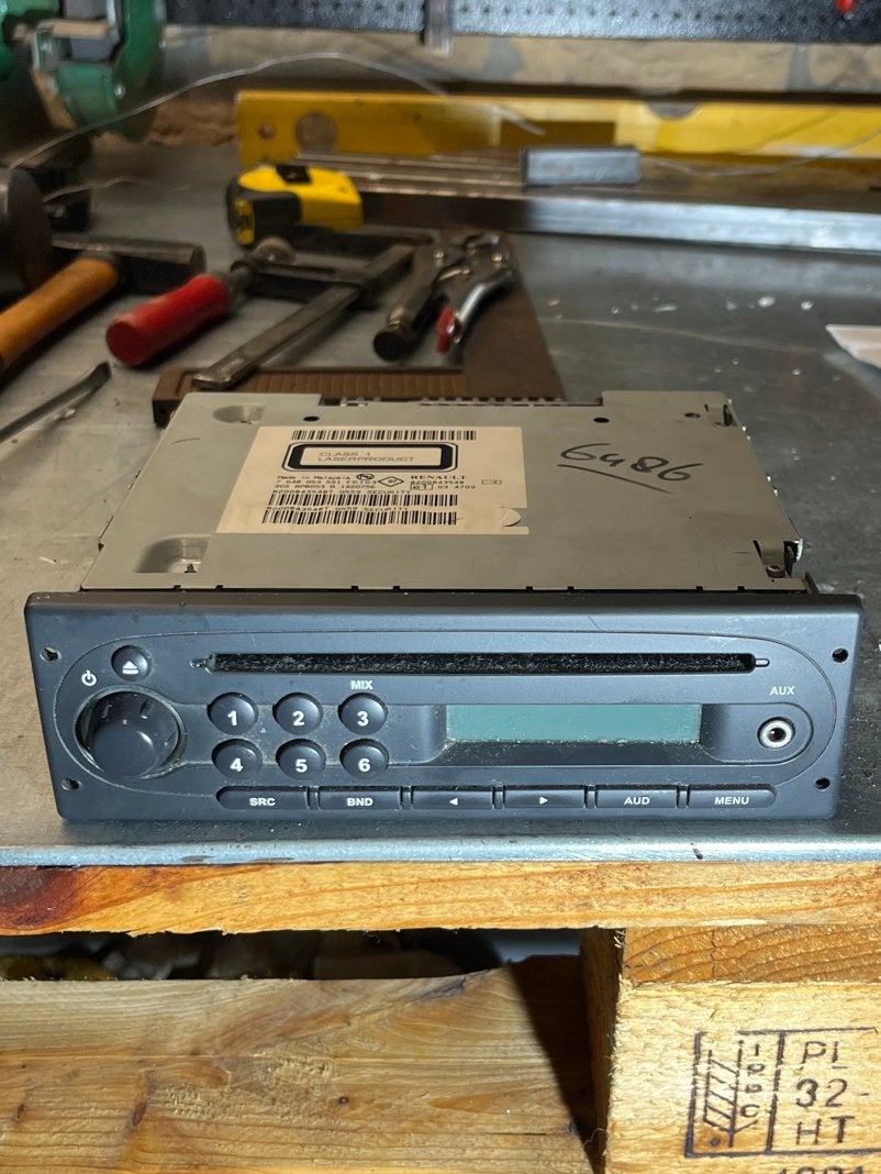 Originele radio Renault Twingo 2, Ophalen, Gebruikt