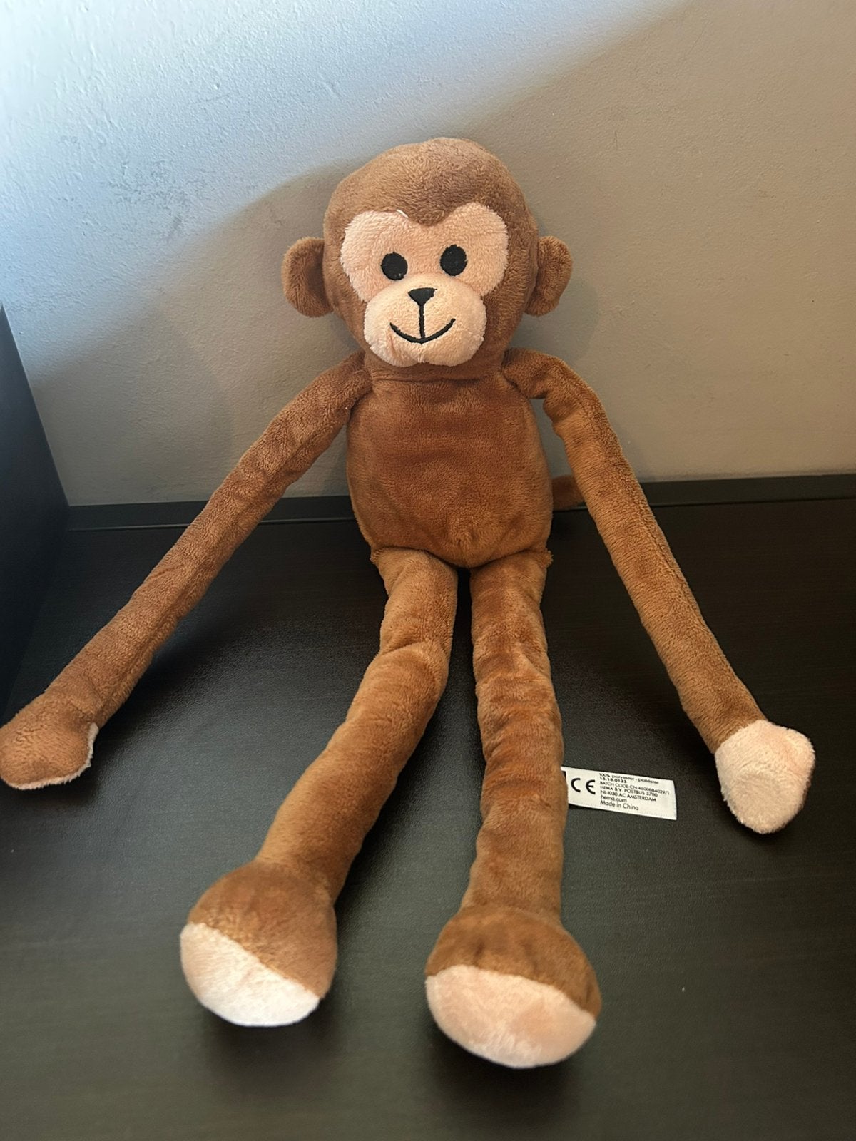 Hema aap aapje knuffel knuffeltje knuffels, Kinderen en Baby's, Verzenden, Zo goed als nieuw, Overige typen