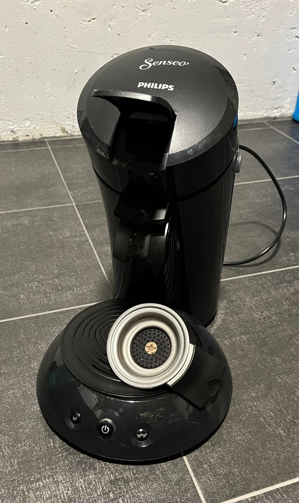 Philips Senseo koffiezetapparaat - Zwart, Witgoed en Apparatuur, Gebruikt, Koffiemachine, Ophalen of Verzenden, 1 kopje