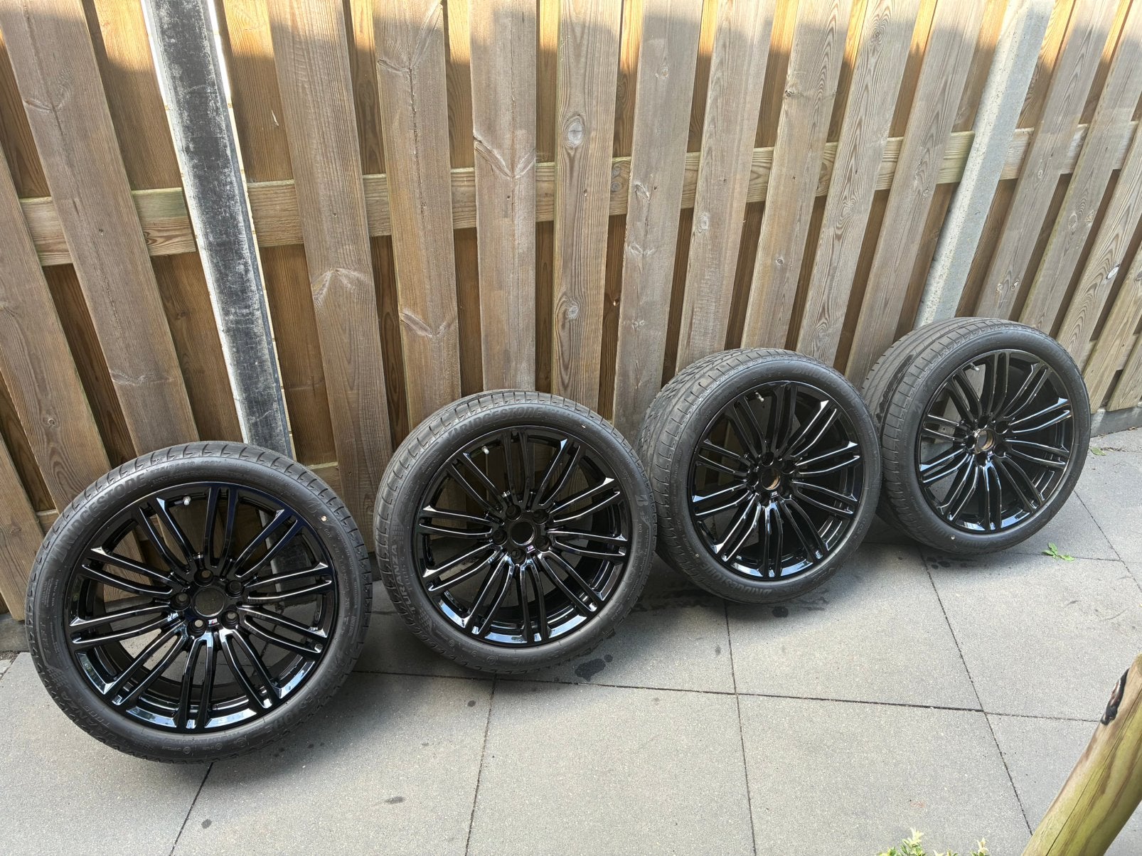 BMW G30 Styling 664M Breedset + Bridgestone Turanza, Gebruikt, 275 mm, Banden en Velgen, Personenwagen