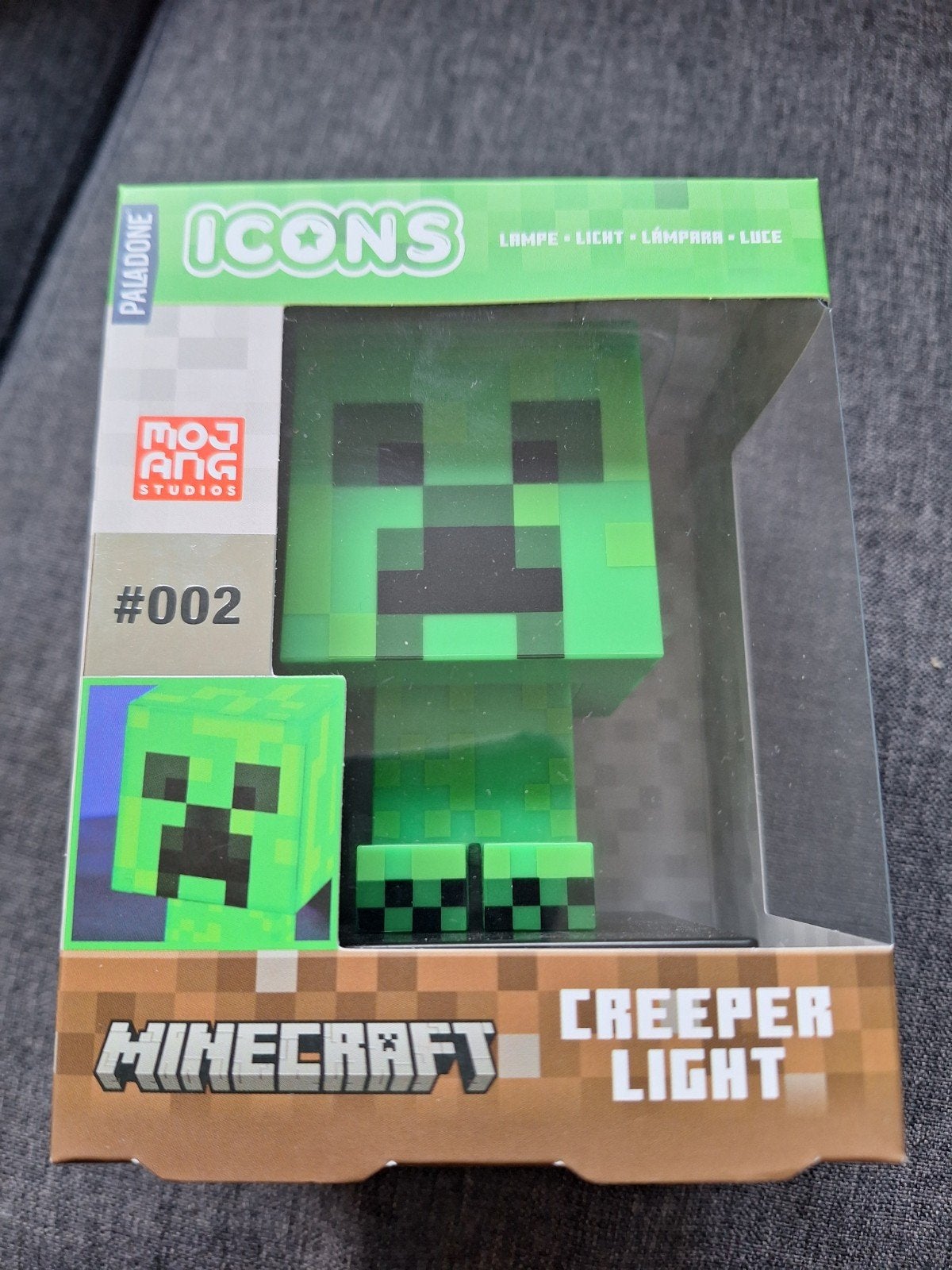 Minecraft Creeper Lampje - Nieuw in doos, Ophalen of Verzenden, Nieuw