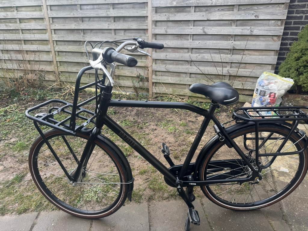 Gazelle heavy duty, Fietsen en Brommers, Fietsen | Heren | Herenfietsen, Ophalen, Versnellingen, Zo goed als nieuw, 57 tot 61 cm