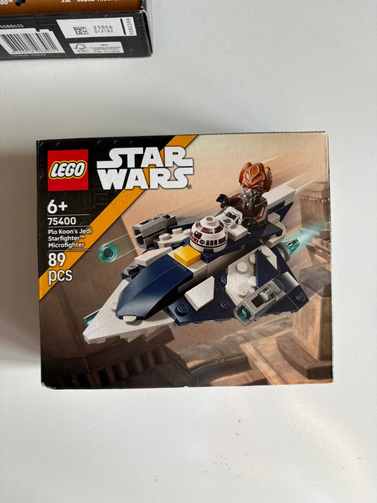 Lego star wars - Plo Koon's Jedi Starfighter Microfighter, Inclusief accessoires, Star Wars, Lego, Nieuw