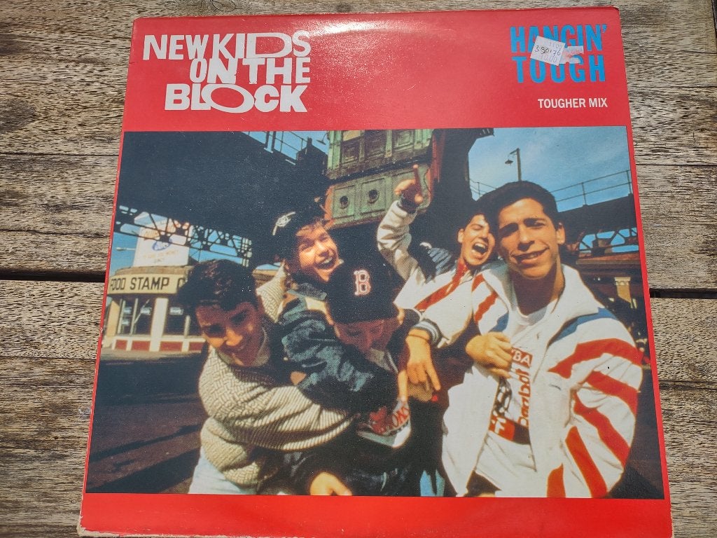 Maxi single - New Kids on The Block - Hangin' Tough, Ophalen of Verzenden, Zo goed als nieuw, Pop