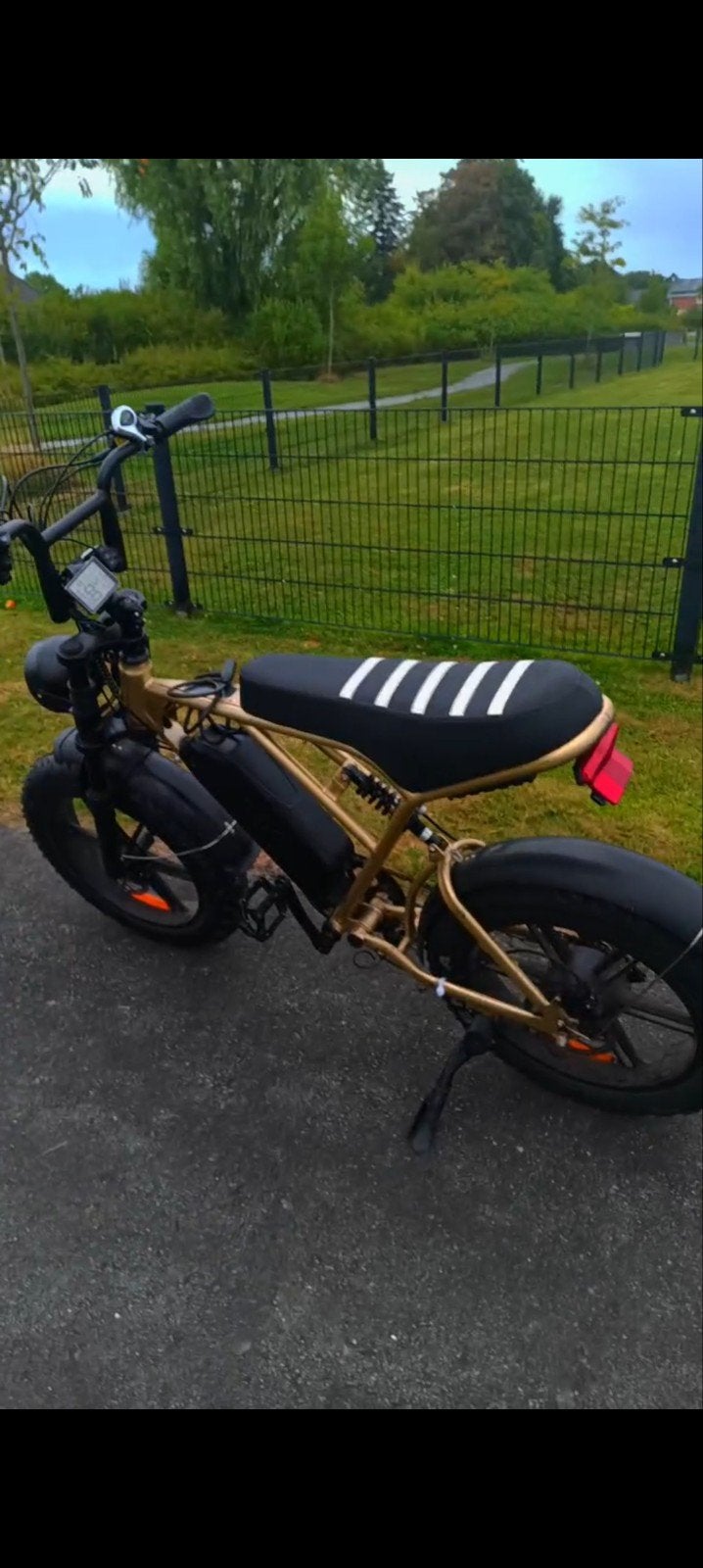 ouxi h9 4.0 2025 model custom fatbike/fiets ruilen mag ook, Fietsen en Brommers, Brommers | Crossbrommers, 7 versnellingen, Zo goed als nieuw