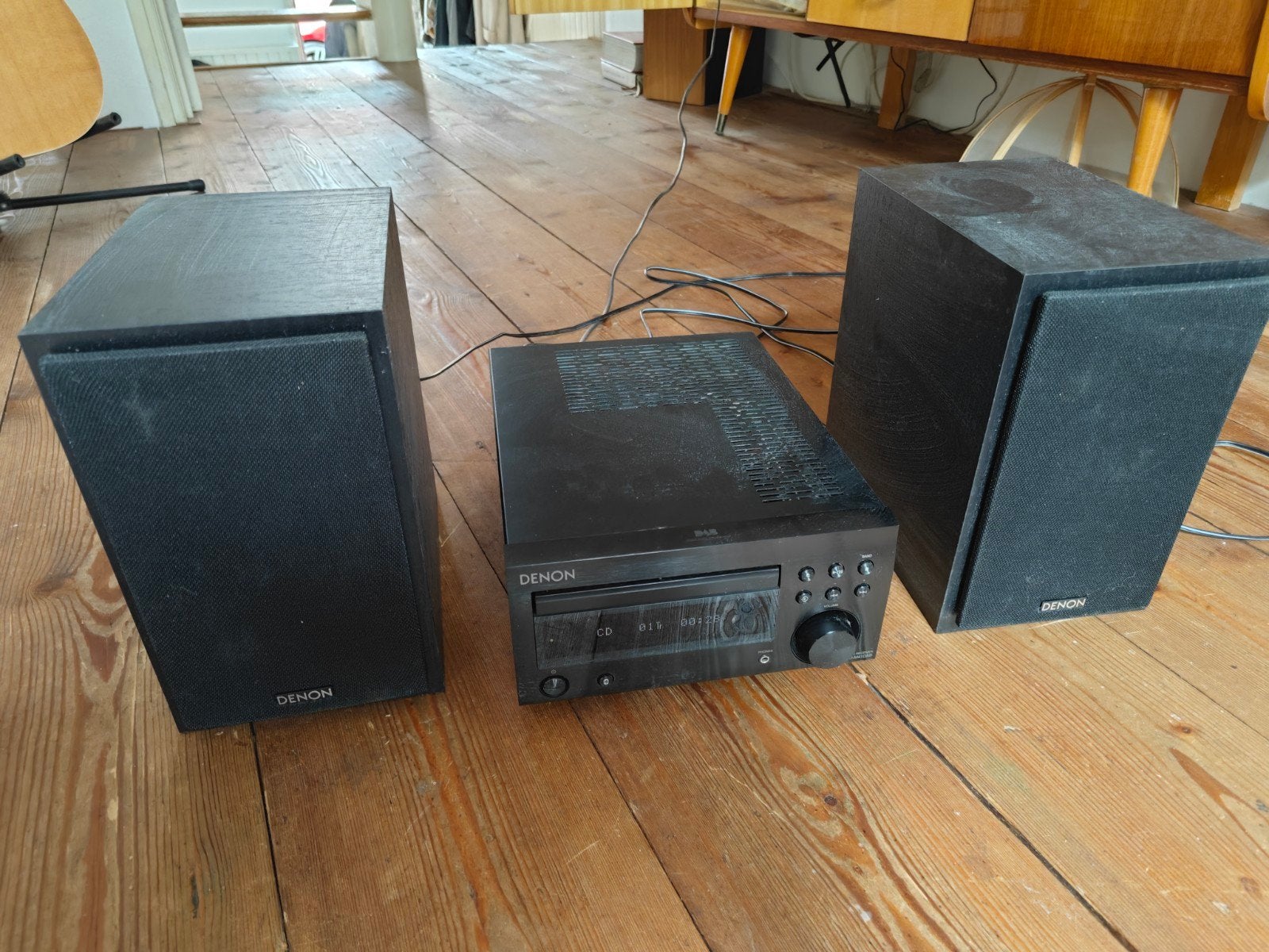 Denon cd receiver rcd m41 dab boxen kabel afstands bediening, Ophalen of Verzenden, Overige merken