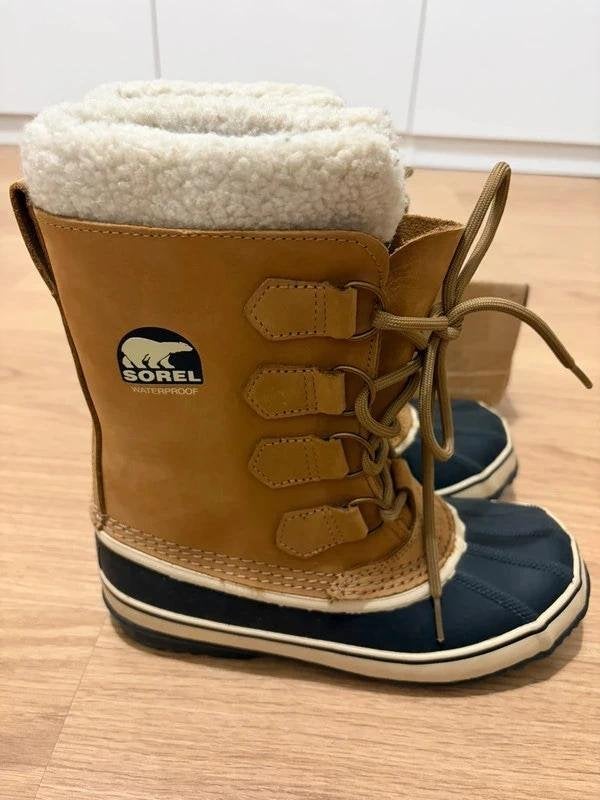 Sorel snowboots winterlaarzen boots beige maat 37, Kleding | Dames, Zwart, Snowboots, Zo goed als nieuw, Sorel