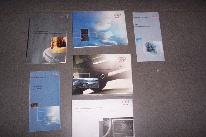 Gebruikershandleiding+div AUDI ALLROAD QUATTRO  2000/2006, Auto diversen, Ophalen of Verzenden