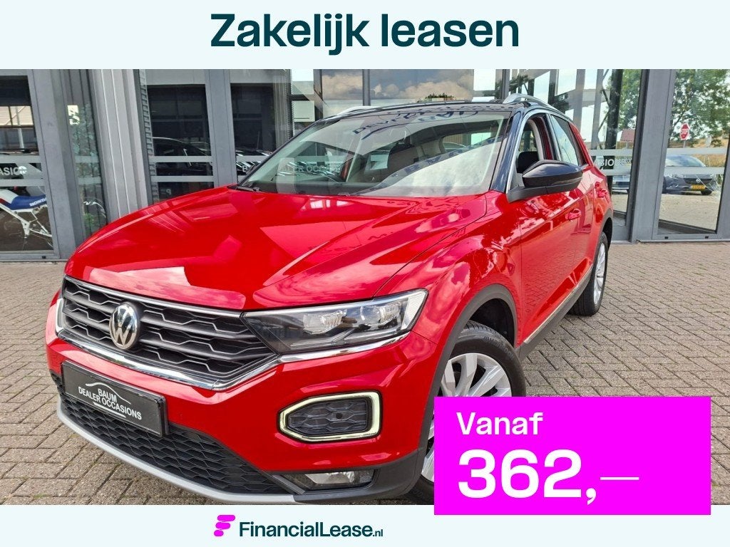Volkswagen T-Roc 1.5 TSI 150PK SPORT EDITION NAVI LMV PDC VI, 4 cilinders, 150 pk, Origineel Nederlands, Bedrijf