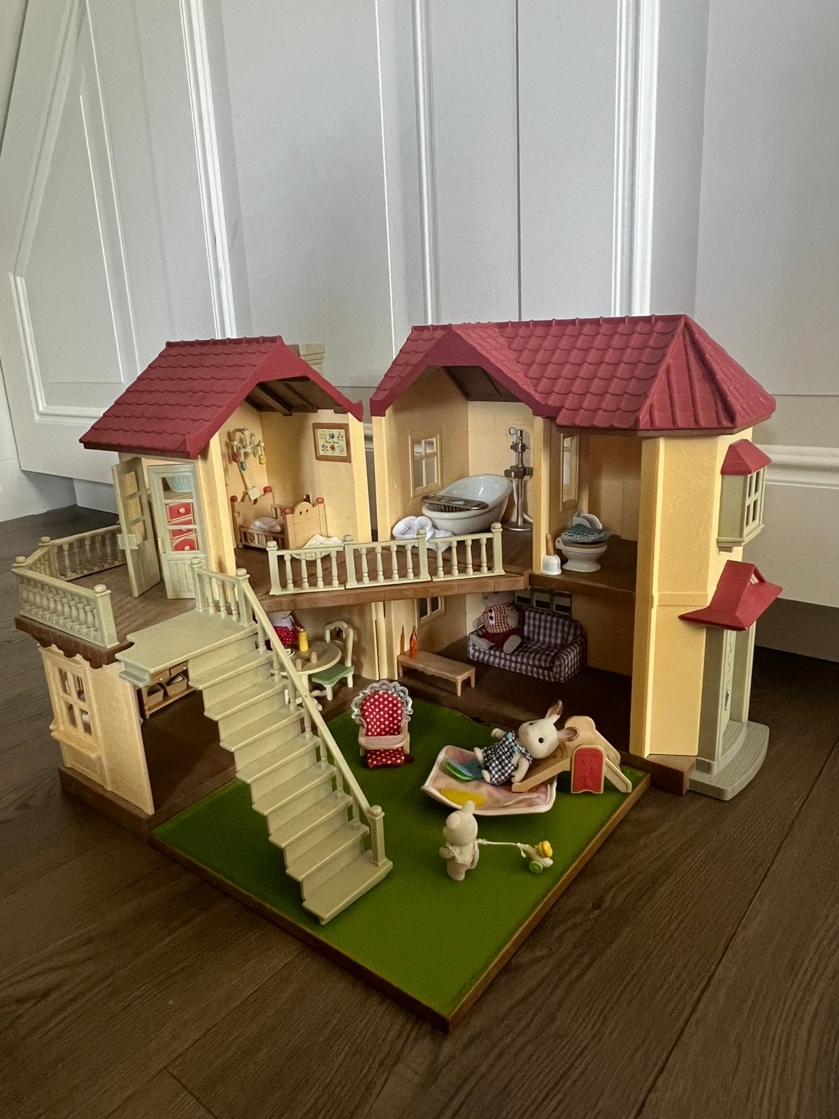 Sylvanian Families uitgebreide set, Ophalen, Zo goed als nieuw