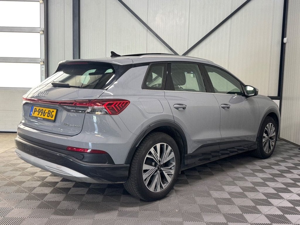 Audi Q4 e-tron 40 Launch Advanced Plus 77kWh SOH 87% | Pano, Auto's, Audi, Automaat, Achterwielaandrijving, Gebruikt, 495 min